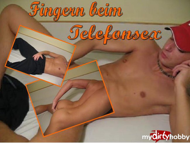 Fingern beim Telefonsex