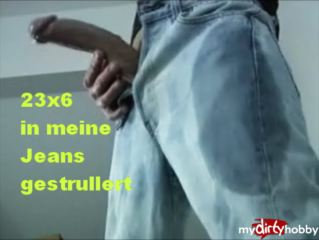 11) 23x6 in meine Jeans gestrullert