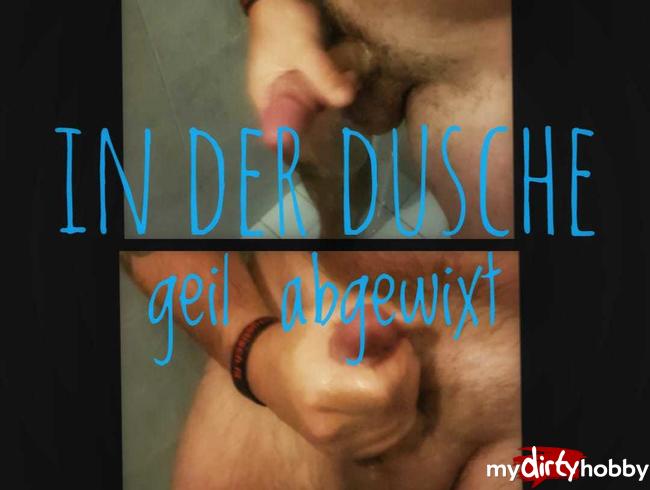 In der Dusche Abgewixt