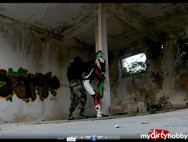 BIKER AND SKINHEAD - ABANDONED FACTORY